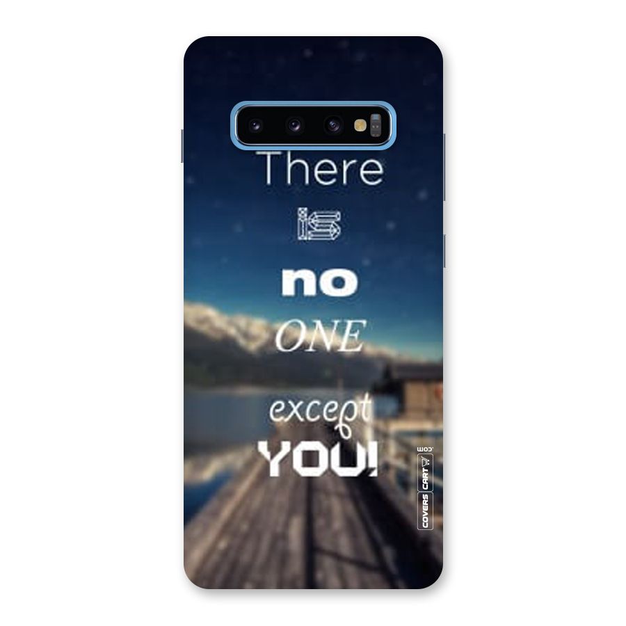 No One But You Back Case for Galaxy S10 Plus