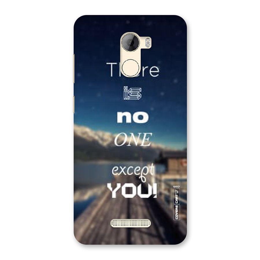 No One But You Back Case for Gionee A1 LIte