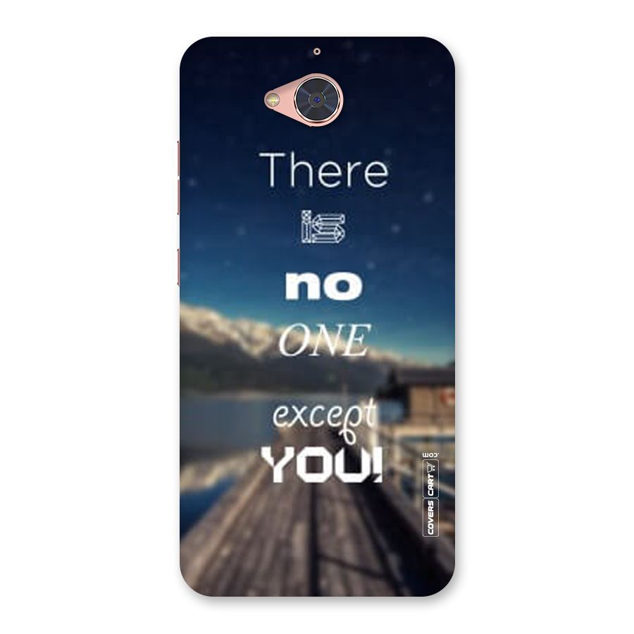 No One But You Back Case for Gionee S6 Pro