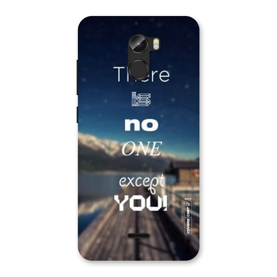 No One But You Back Case for Gionee X1