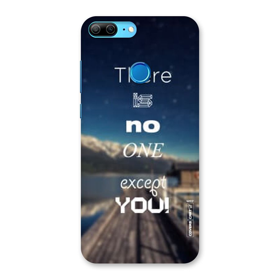 No One But You Back Case for Honor 9 Lite