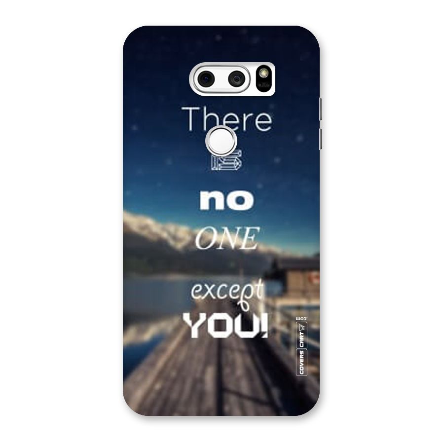 No One But You Back Case for LG V30