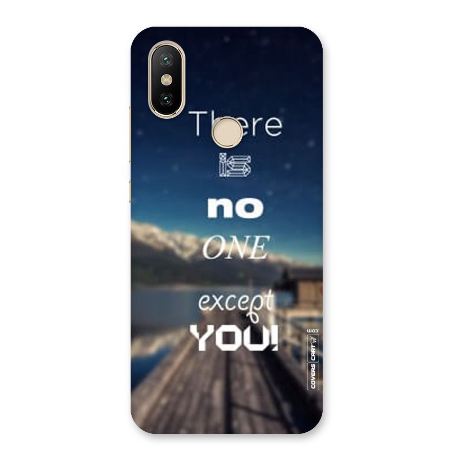 No One But You Back Case for Mi A2