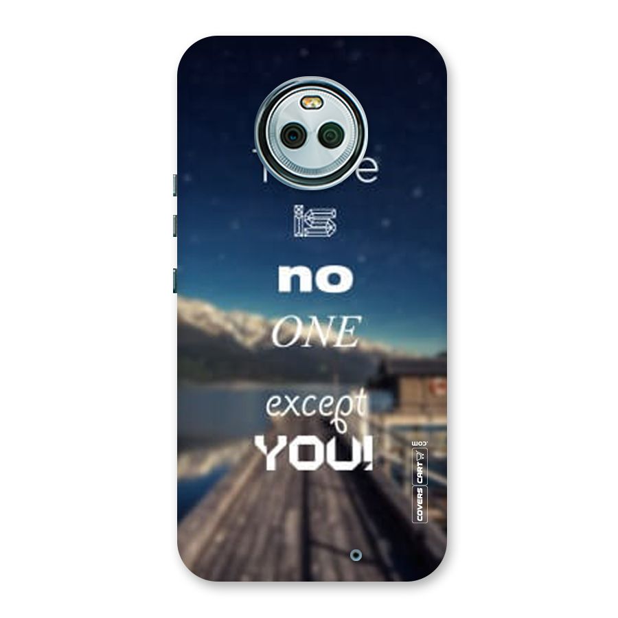 No One But You Back Case for Moto X4