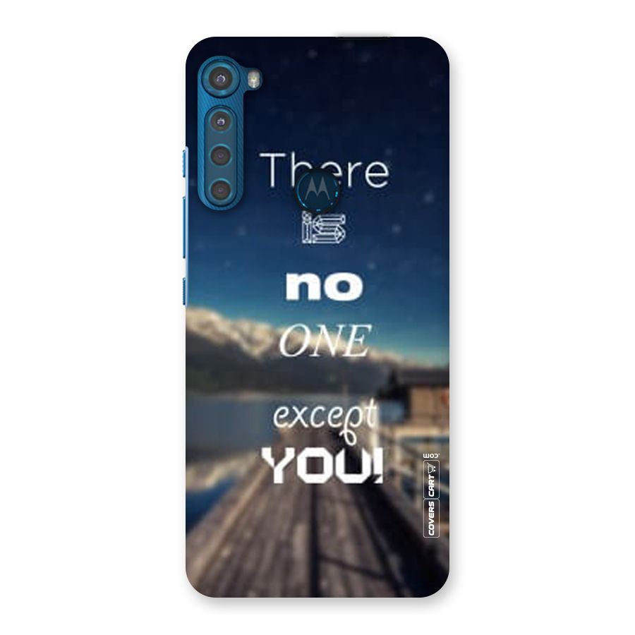 No One But You Back Case for Motorola One Fusion Plus