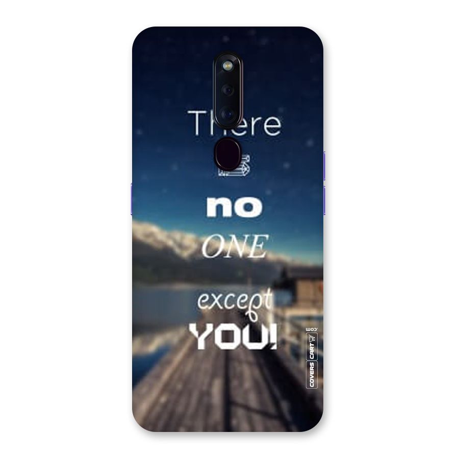 No One But You Back Case for Oppo F11 Pro