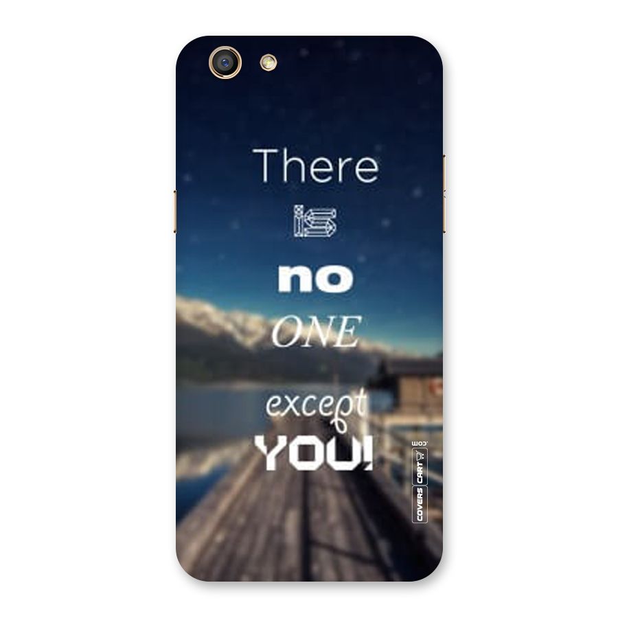 No One But You Back Case for Oppo F3