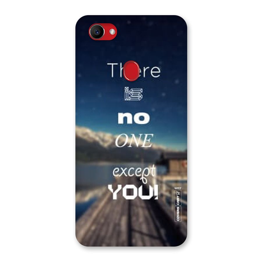 No One But You Back Case for Oppo F7