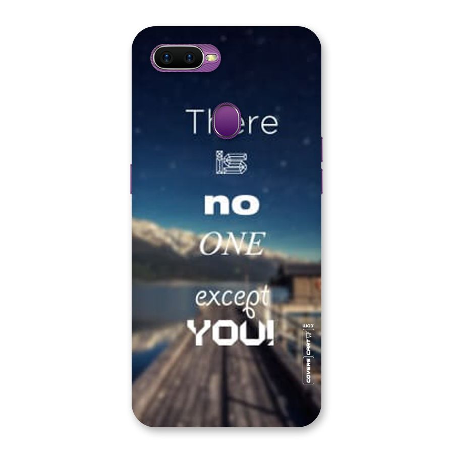 No One But You Back Case for Oppo F9