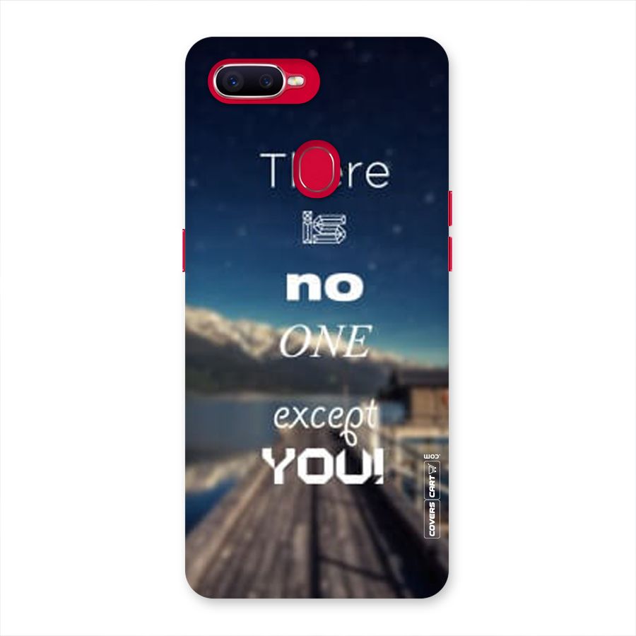 No One But You Back Case for Oppo F9 Pro