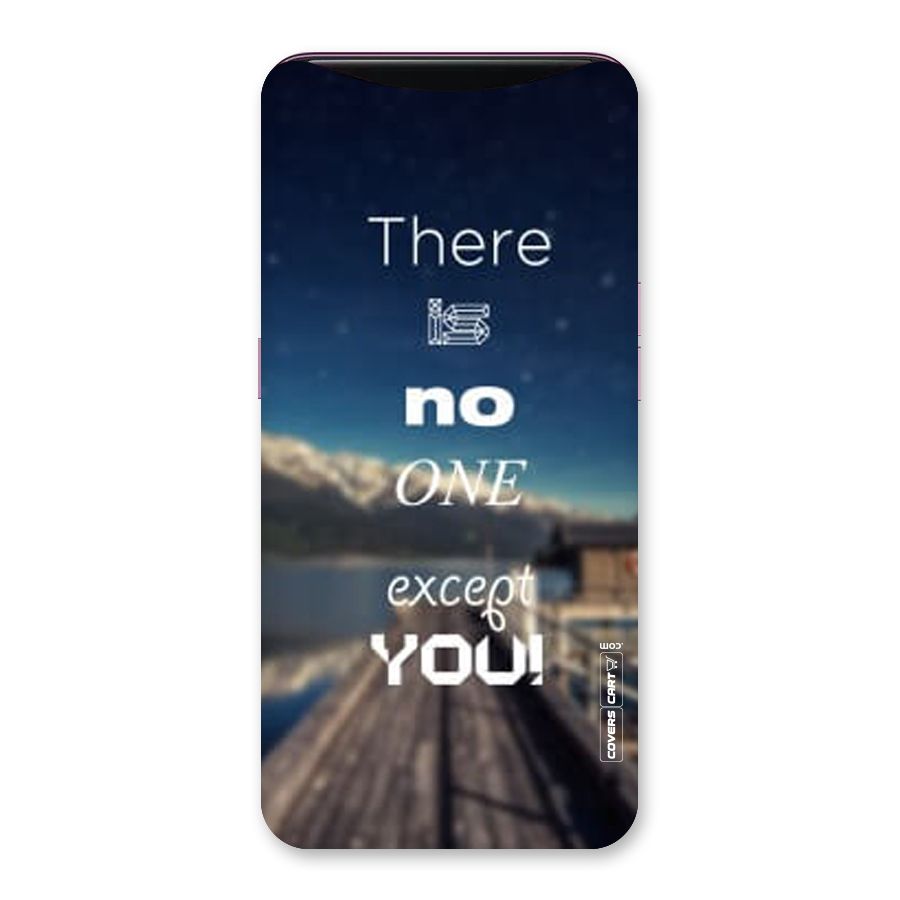 No One But You Back Case for Oppo Find X