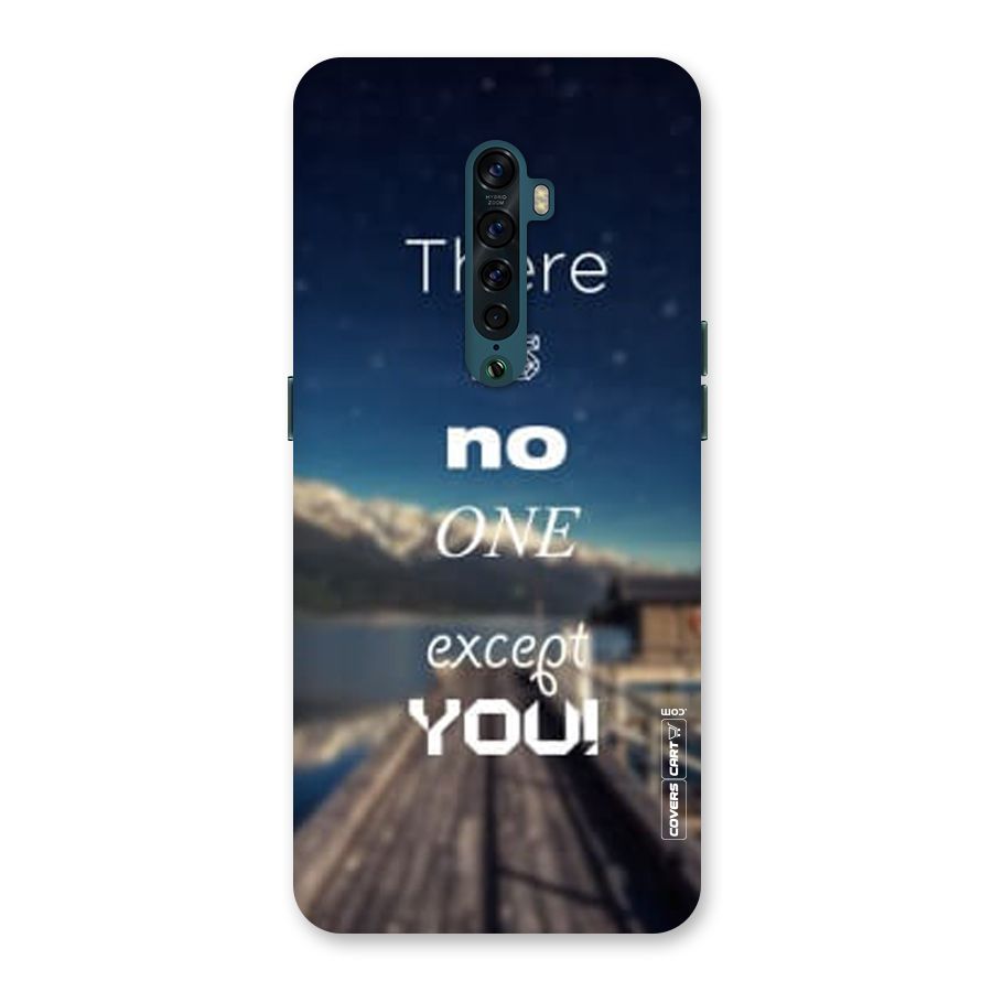 No One But You Back Case for Oppo Reno2