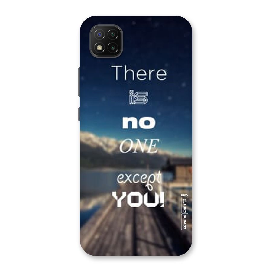 No One But You Back Case for Poco C3