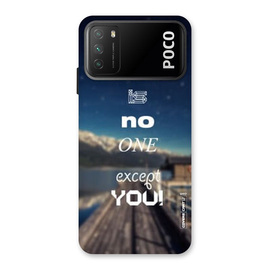 No One But You Back Case for Poco M3