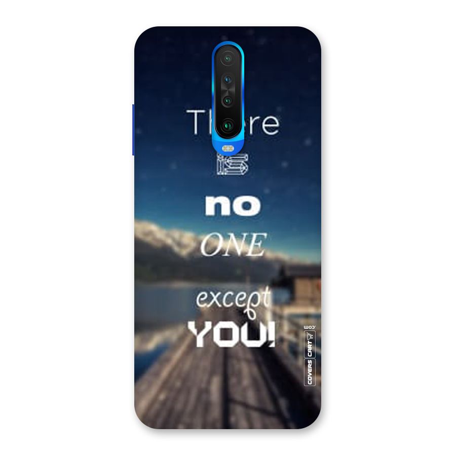 No One But You Back Case for Poco X2
