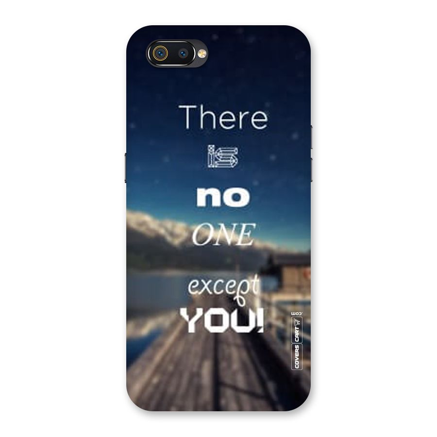 No One But You Back Case for Realme C2