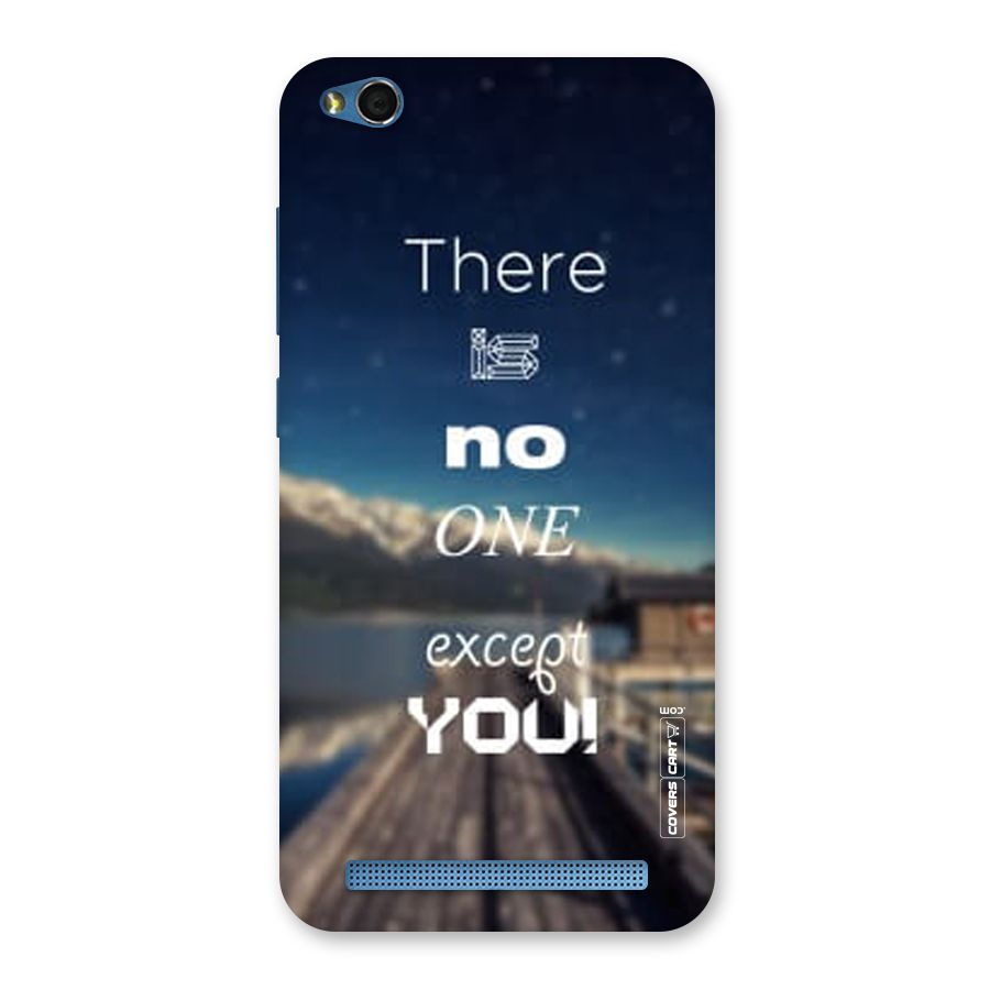 No One But You Back Case for Redmi 5A