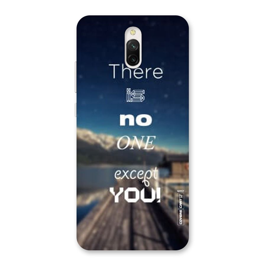 No One But You Back Case for Redmi 8A Dual