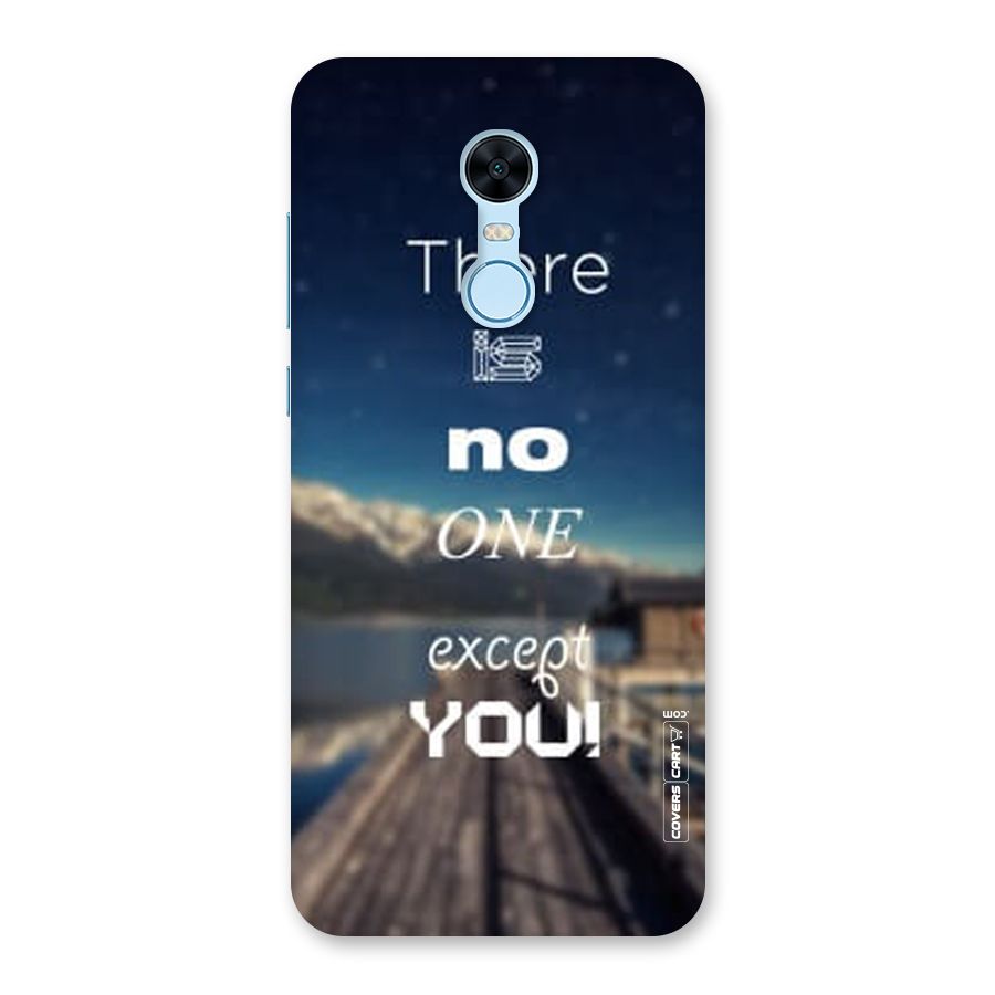 No One But You Back Case for Redmi Note 5