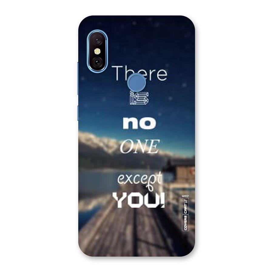 No One But You Back Case for Redmi Note 6 Pro