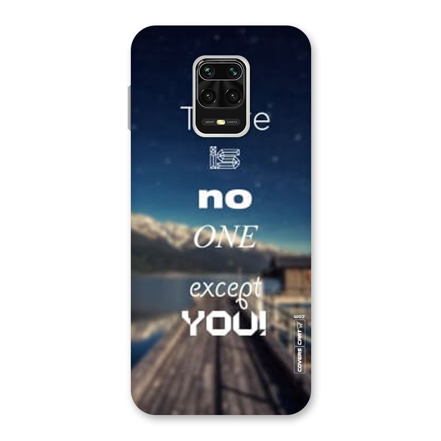 No One But You Back Case for Redmi Note 9 Pro