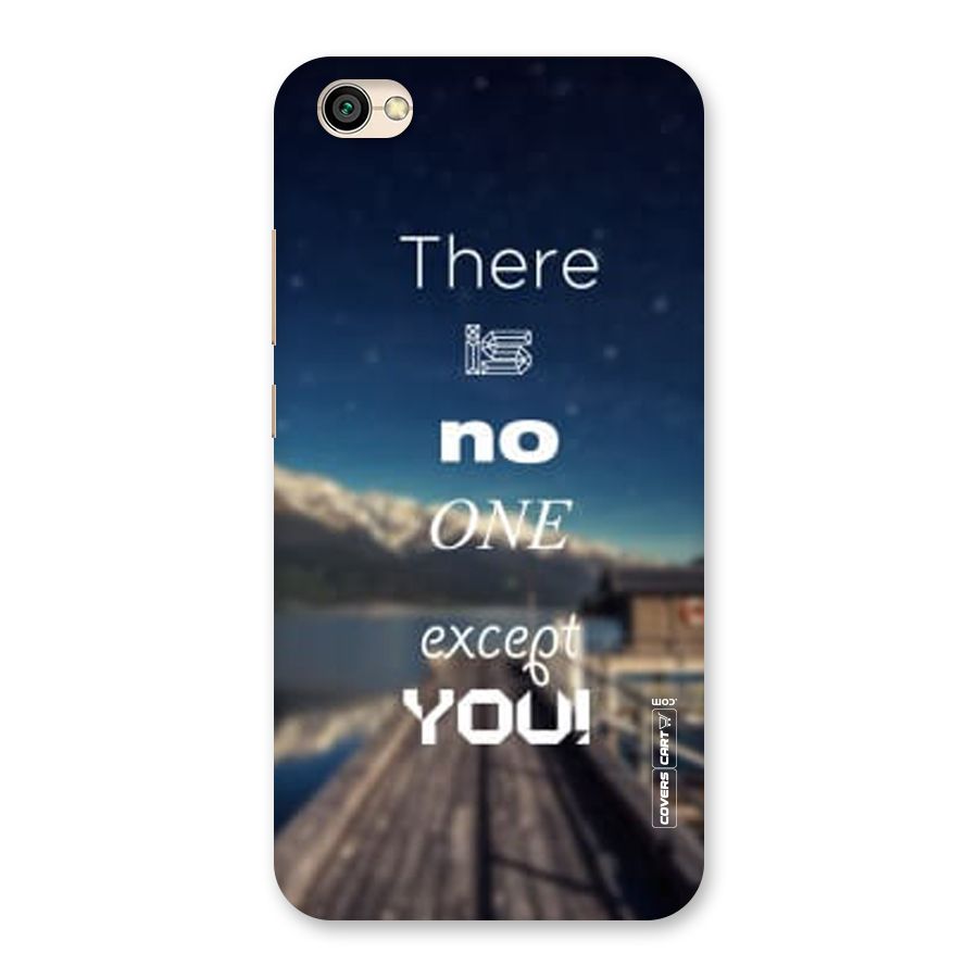 No One But You Back Case for Redmi Y1 Lite