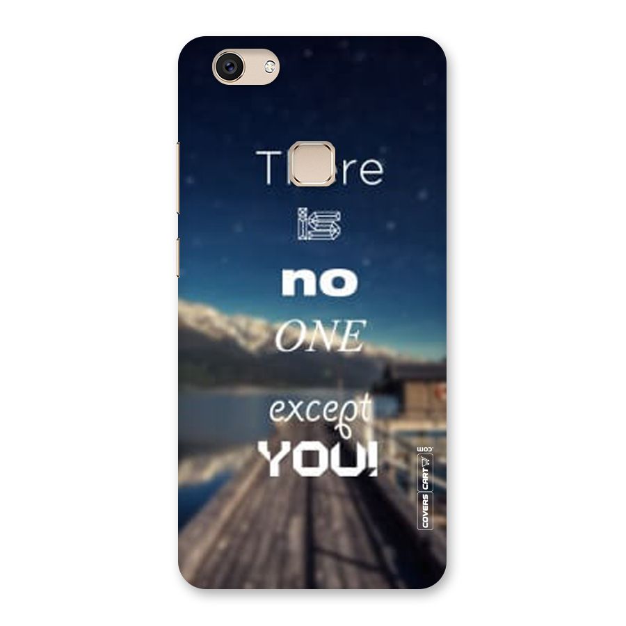 No One But You Back Case for Vivo V7