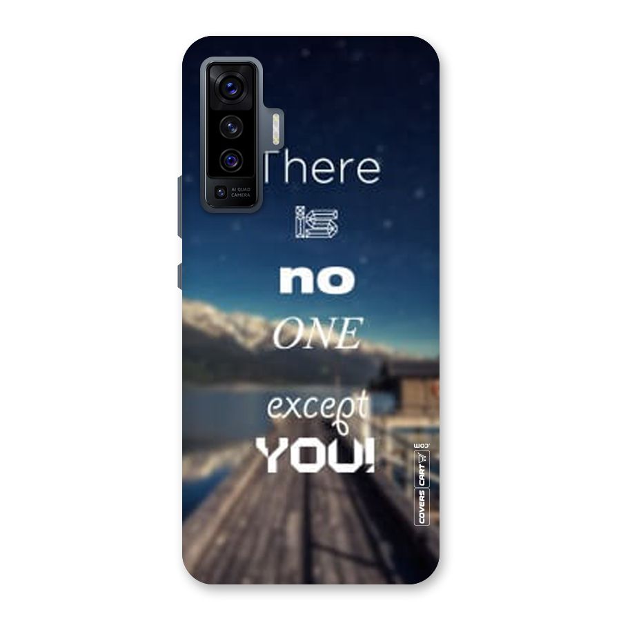No One But You Back Case for Vivo X50