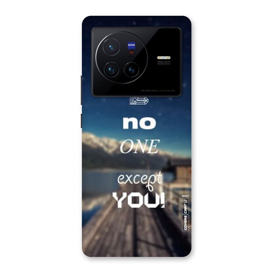 No One But You Back Case for Vivo X80