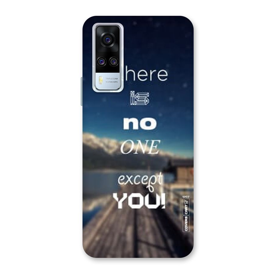 No One But You Back Case for Vivo Y51