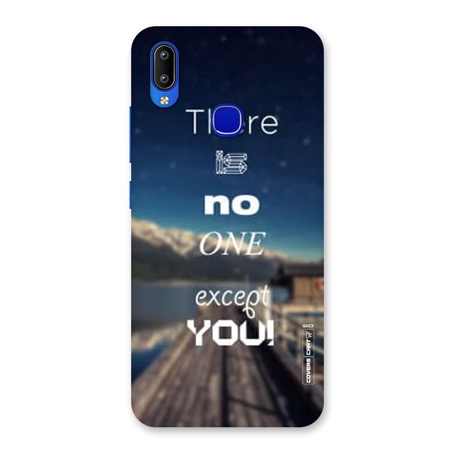 No One But You Back Case for Vivo Y91