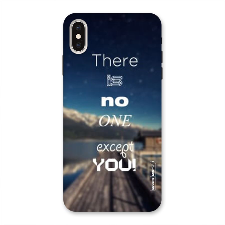 No One But You Back Case for iPhone XS Max