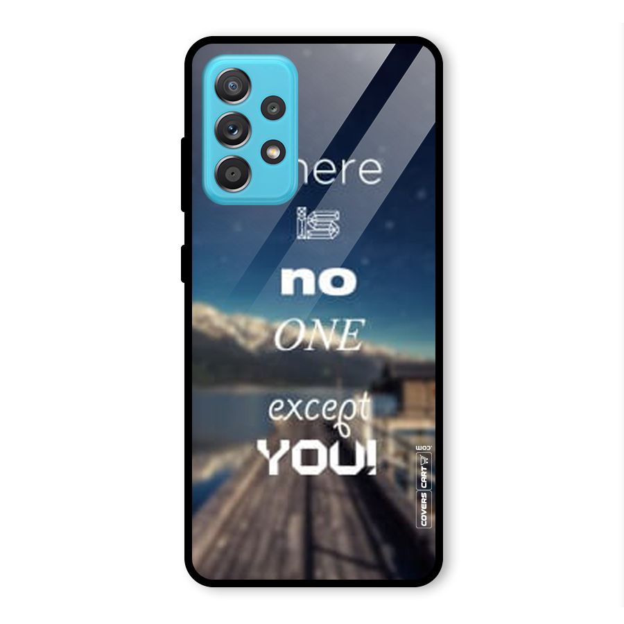No One But You Glass Back Case for Galaxy A52