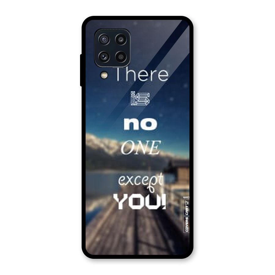 No One But You Glass Back Case for Galaxy M32
