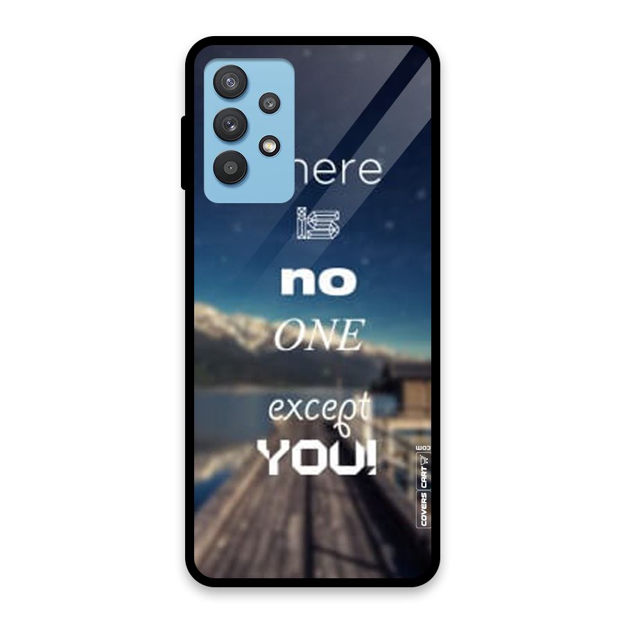 No One But You Glass Back Case for Galaxy M32 5G