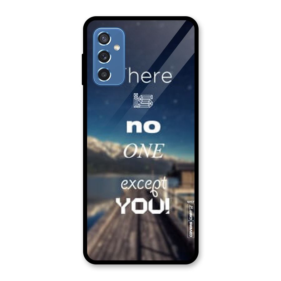 No One But You Glass Back Case for Galaxy M52 5G