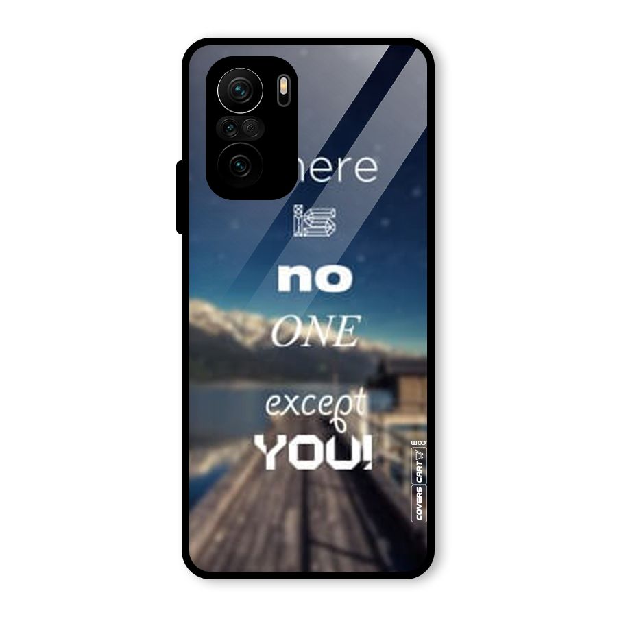 No One But You Glass Back Case for Mi 11x