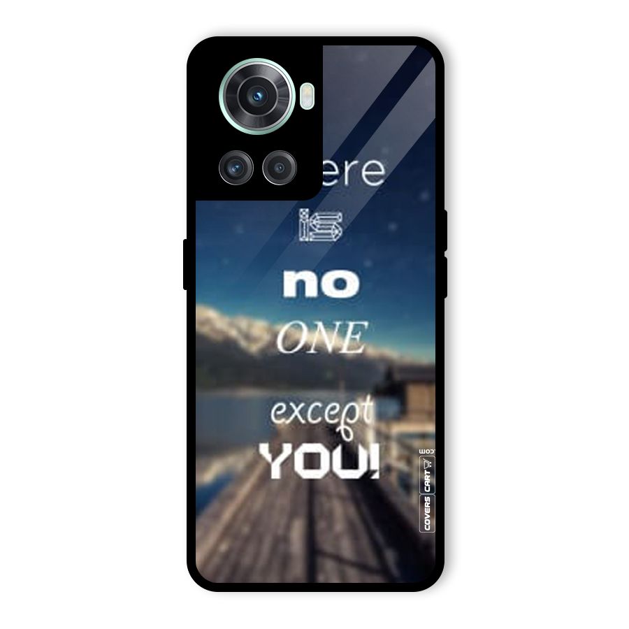 No One But You Glass Back Case for OnePlus 10R