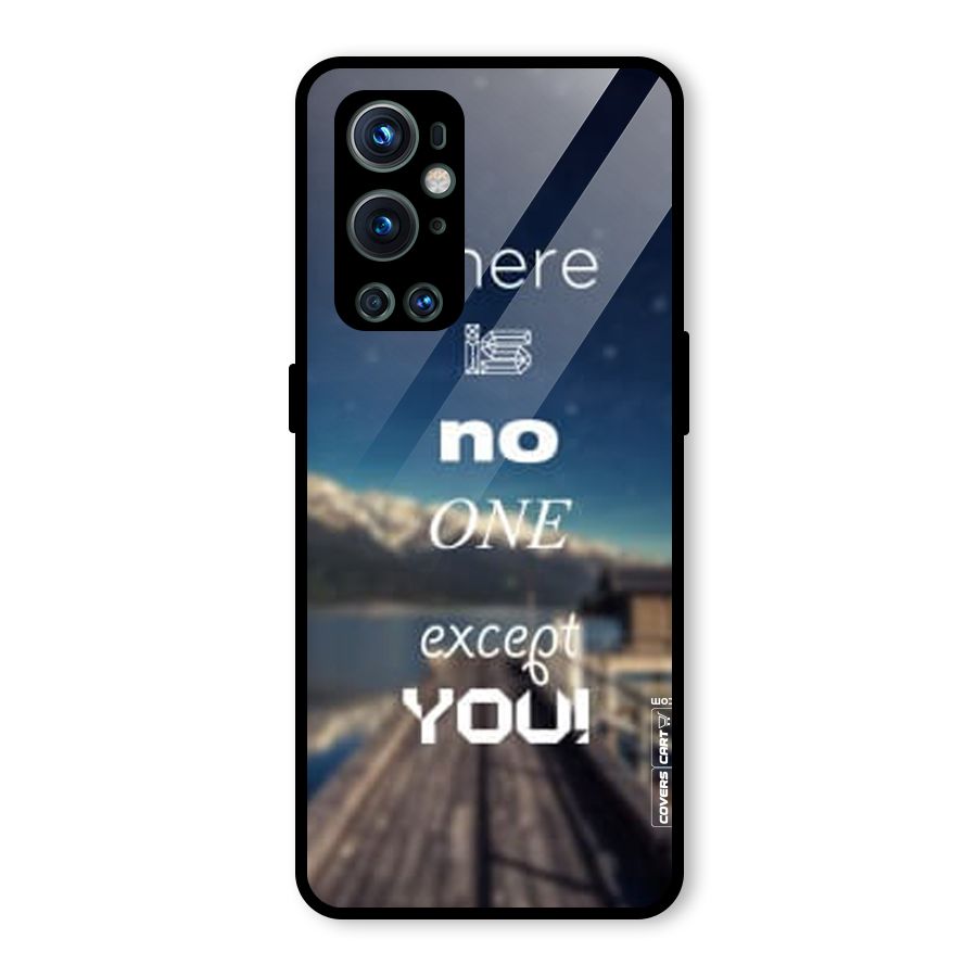 No One But You Glass Back Case for OnePlus 9 Pro