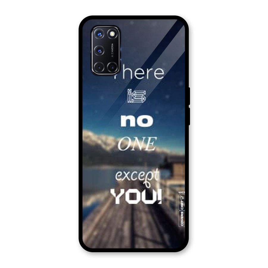 No One But You Glass Back Case for Oppo A52