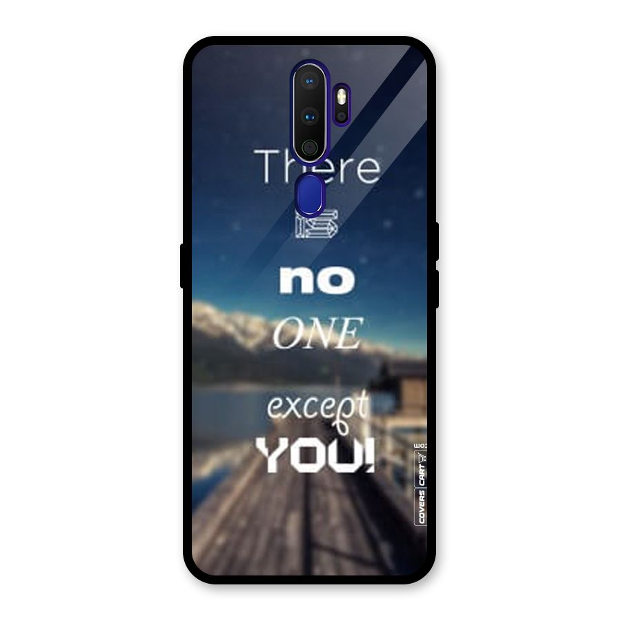 No One But You Glass Back Case for Oppo A9 (2020)