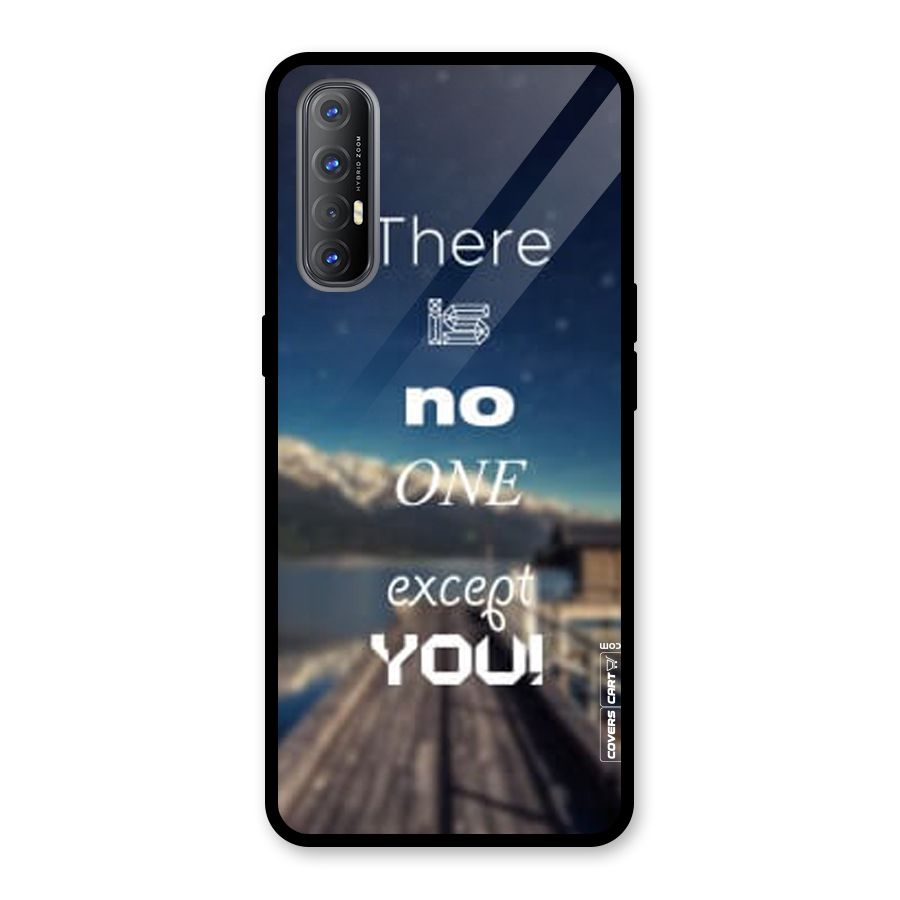 No One But You Glass Back Case for Oppo Reno3 Pro