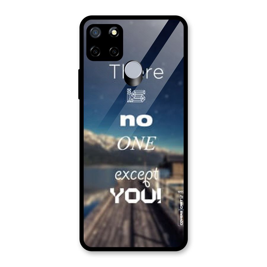 No One But You Glass Back Case for Realme Narzo 20