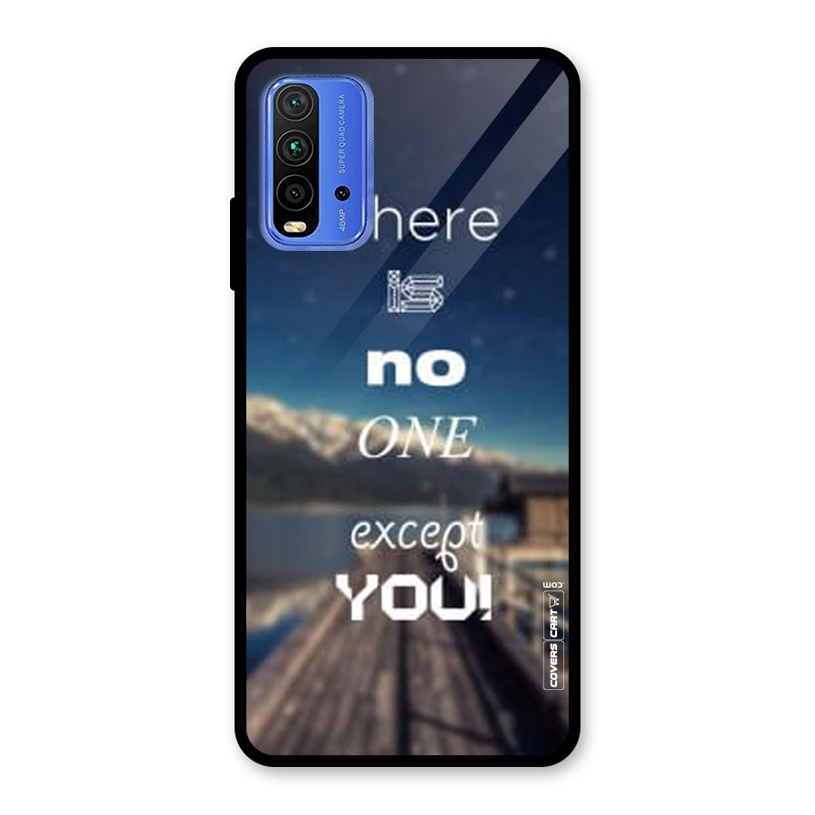 No One But You Glass Back Case for Redmi 9 Power