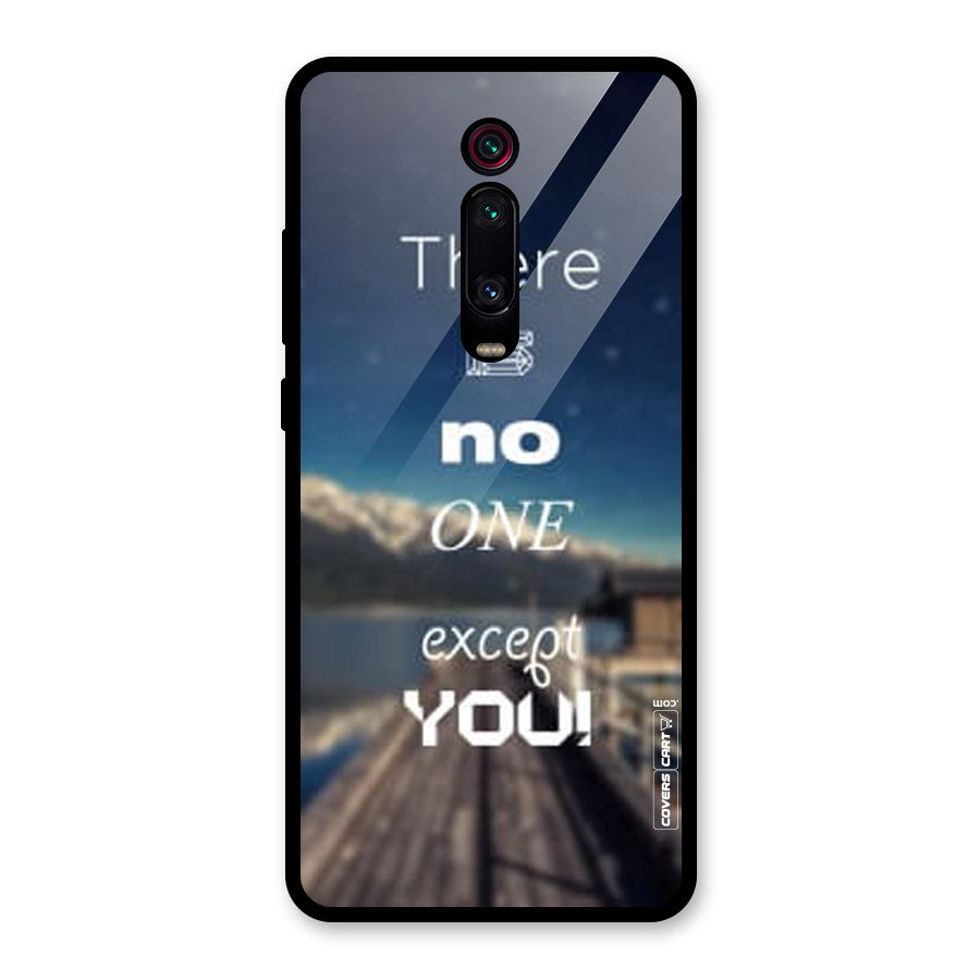 No One But You Glass Back Case for Redmi K20