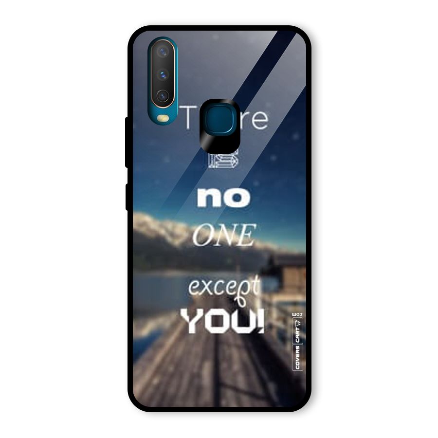 No One But You Glass Back Case for Vivo U10