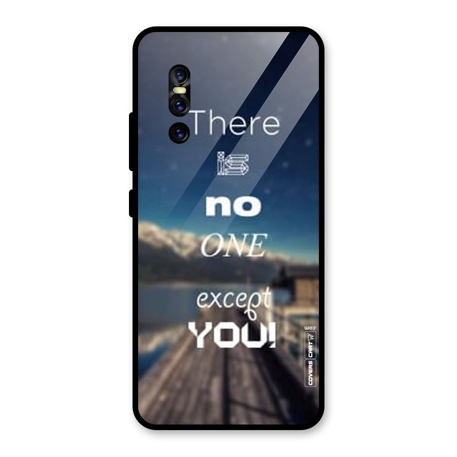 No One But You Glass Back Case for Vivo V15 Pro