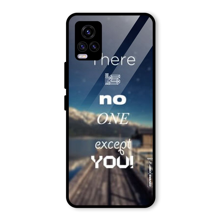 No One But You Glass Back Case for Vivo V20