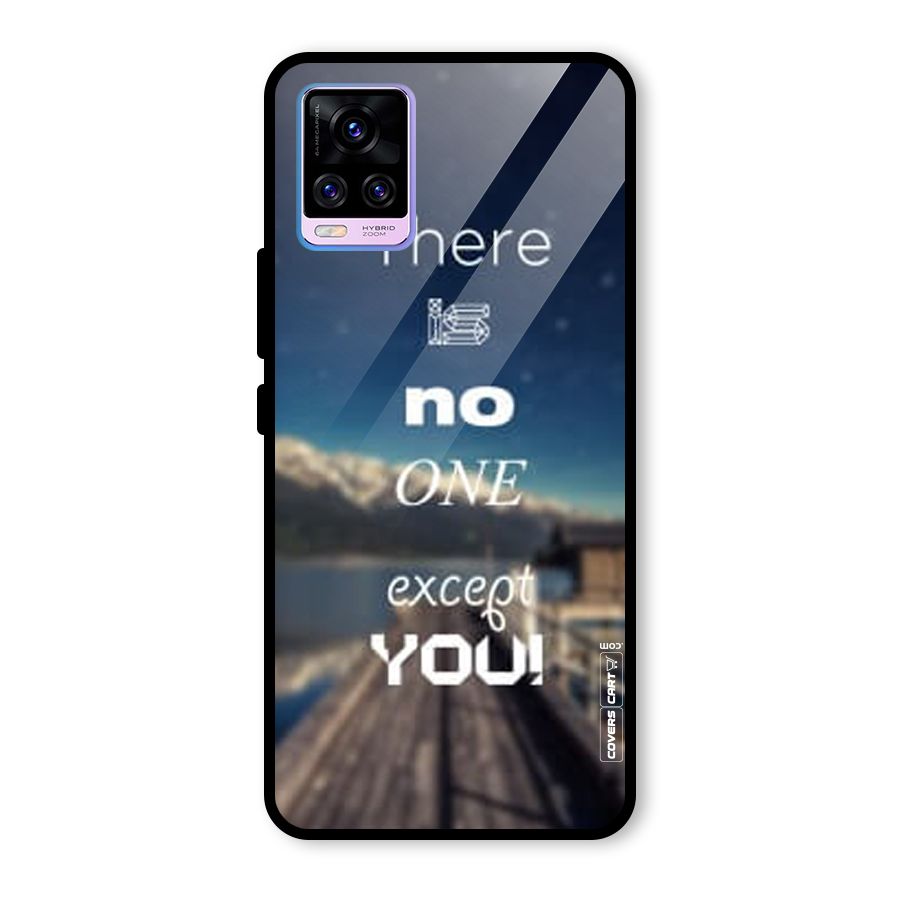 No One But You Glass Back Case for Vivo V20 Pro