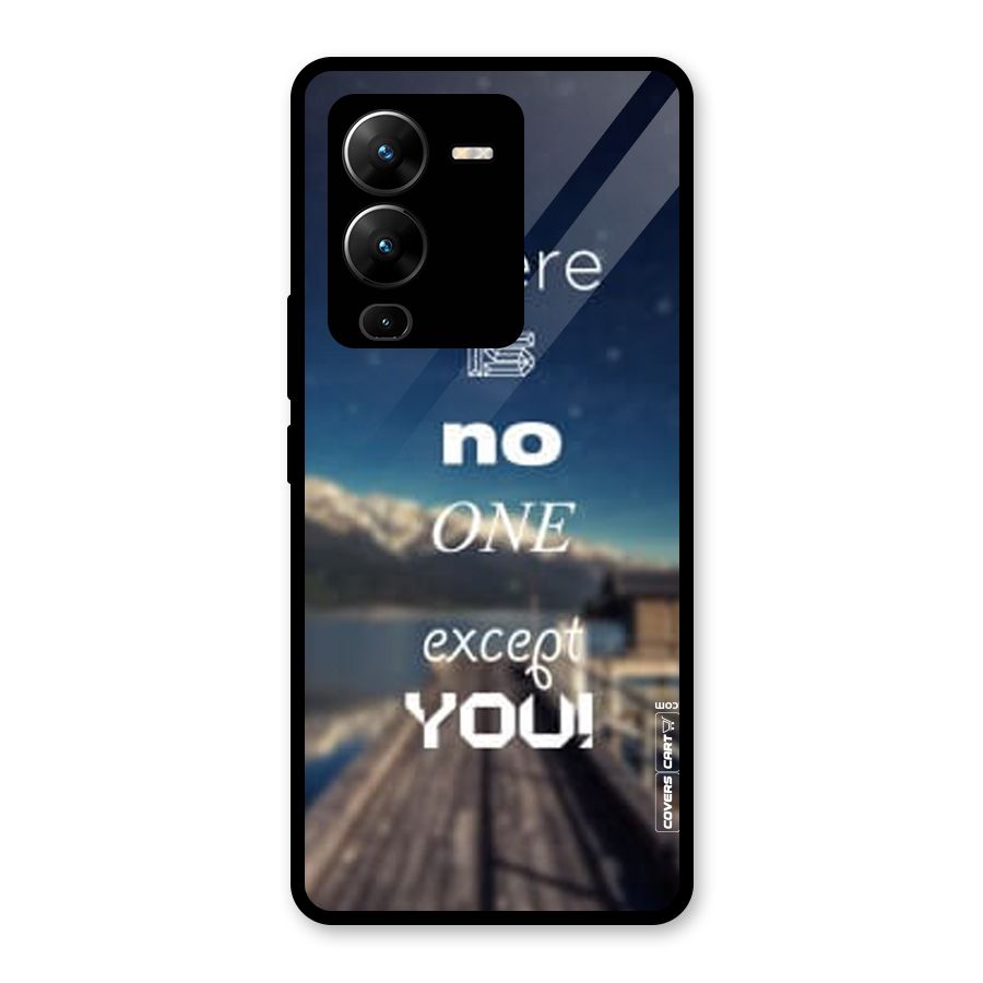 No One But You Glass Back Case for Vivo V25 Pro